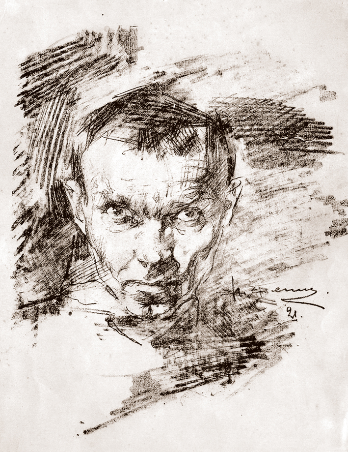  Nicolai Ivanovich Fechin —— 自画像